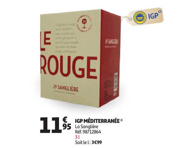 Igp Méditerranée La Sanglière