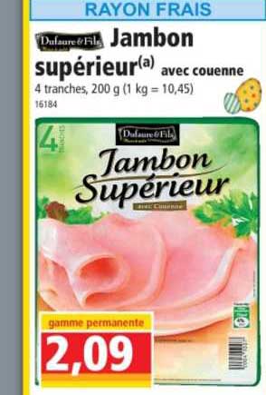 Jambon Supérieur