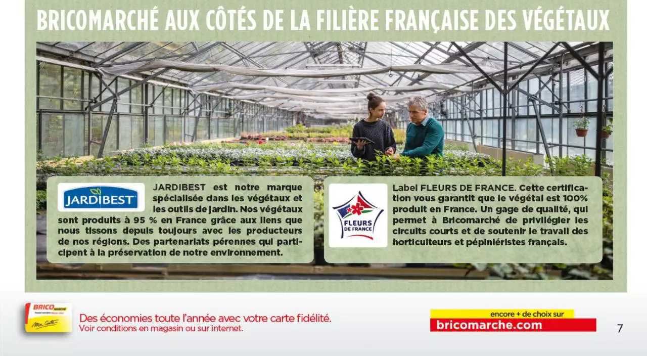 jardibest, label fleurs de france