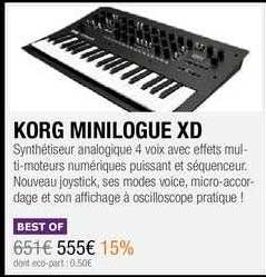 korg minilogue xd