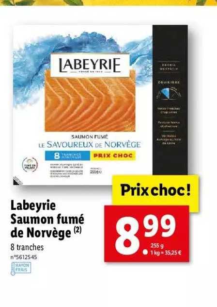 Labeyrie Saumon Fumé De Norvège