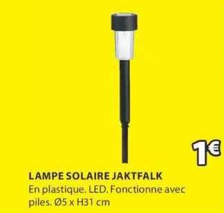 Lampe Solaire Jaktfalk