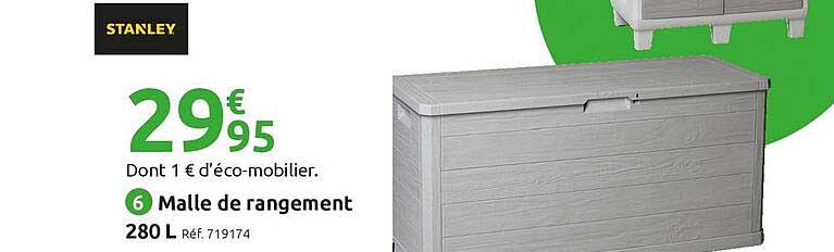 Malle De Rangement 280 L