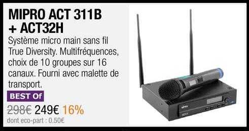 Mipro Act 311b + Act32h