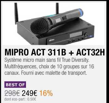 mipro act 311b + act32h best of