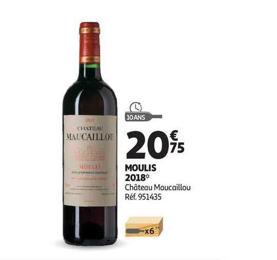 Moulis 2018 Château Maucaillou
