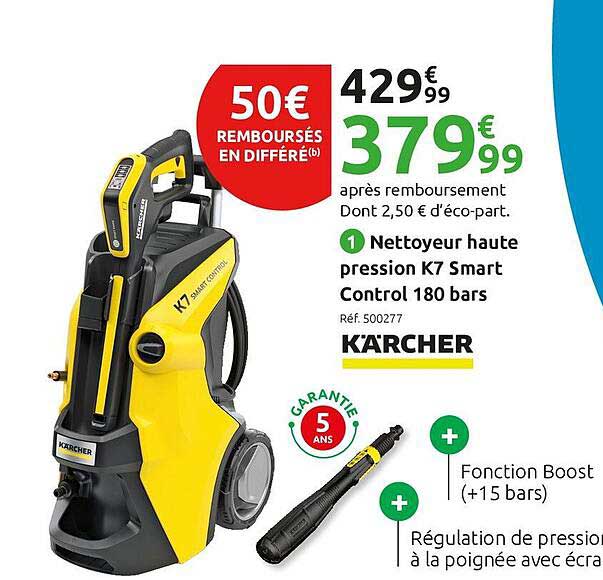 nettoyeur haute pression k7 smart control 180 bars kärcher