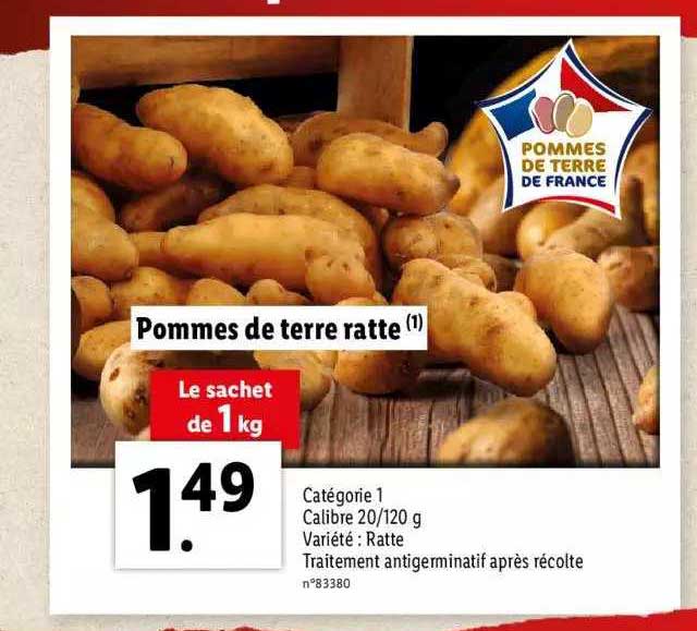 pommes de terre ratte