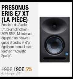 Presonus Eris E7 Xt (la Pièce)