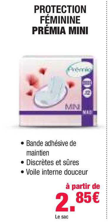 protection féminine prémia mini