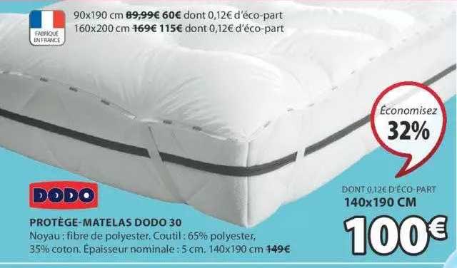 protège-matelas dodo 30