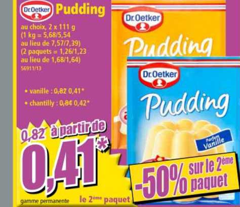 pudding dr. oetker