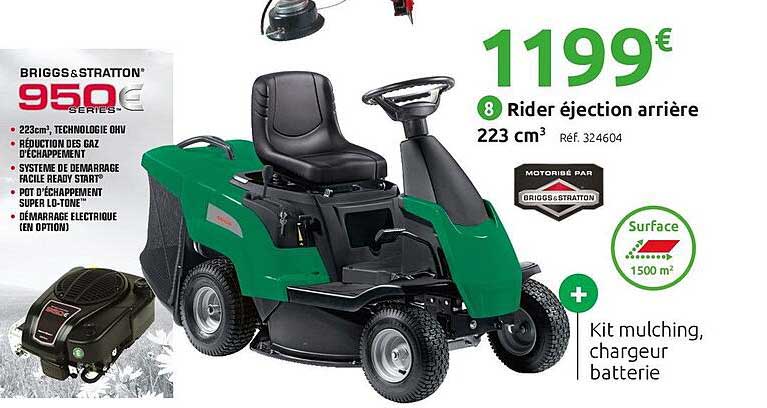 rider éjection arrière 223 cm3