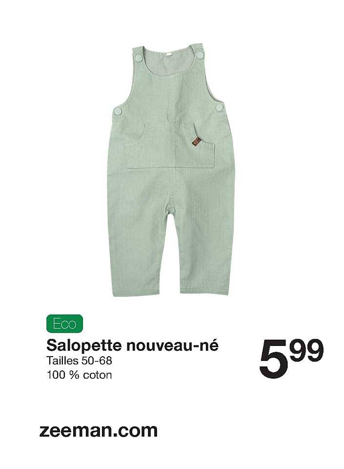salopette nouveau-né