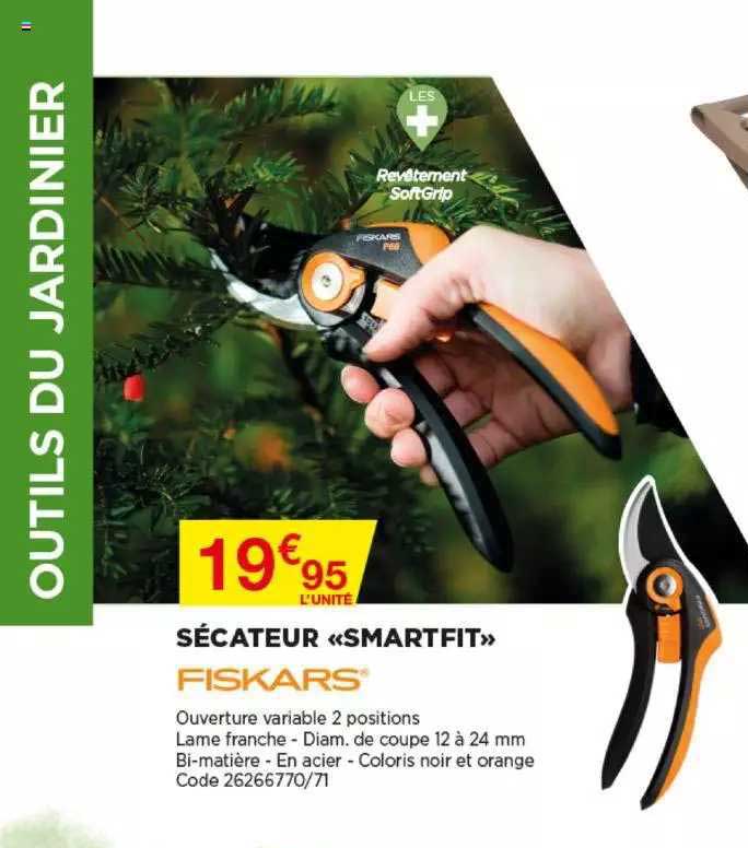 Sécateur «smartfit» Fiskars