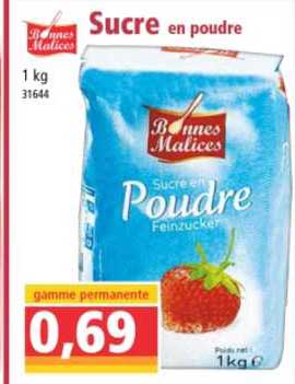 sucre en poudre bonnes malices