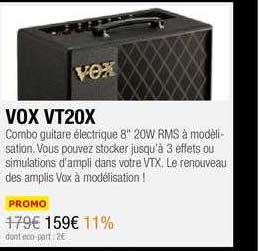 vox vt20x