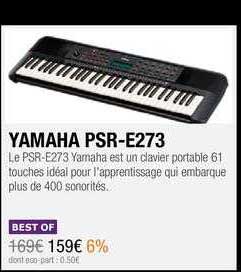 Yamaha Psr-e273 Best Of