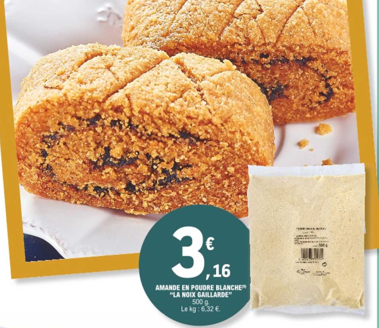 Amande En Poudre Blanche La Noix Gaillarde