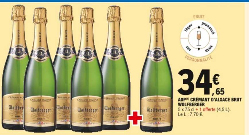 Aop Crémant D'alsace Brut Wolfberger