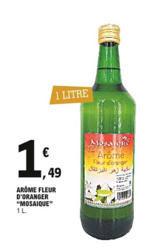 arôme fleur d'oranger mosaique