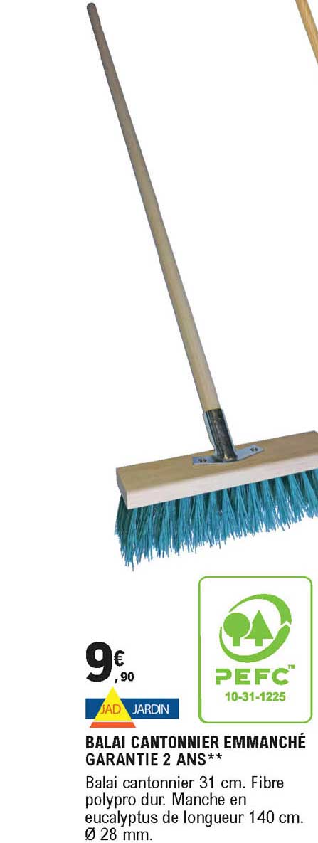 Balai Cantonnier Emmanché