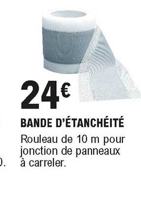 bande d'étanchéité
