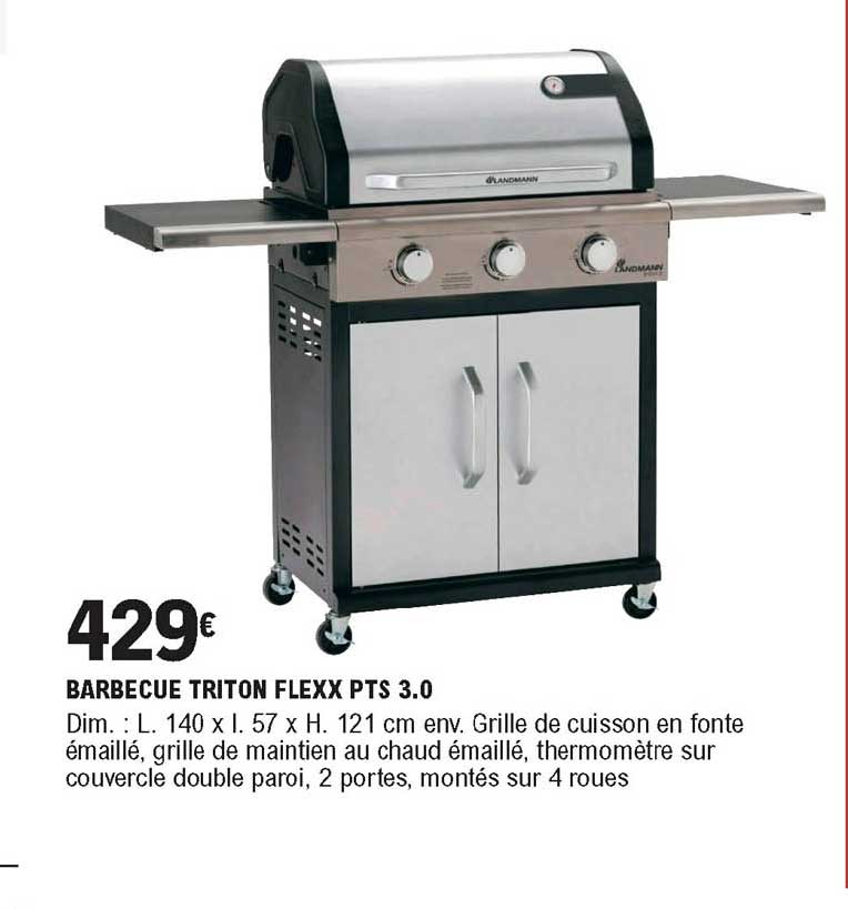 barbecue triton flexx pts 3.0