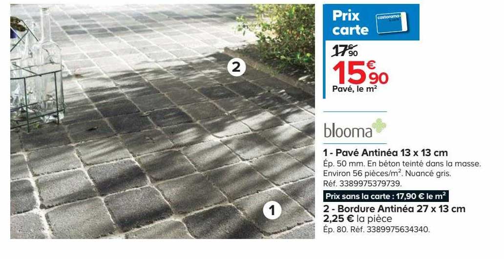 Blooma Pavé Ou Bordure Antinéa