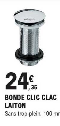 bonde clic clac laiton