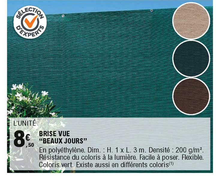 brise vue beaux jours