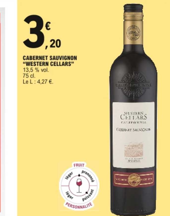 cabernet sauvignon western cellars