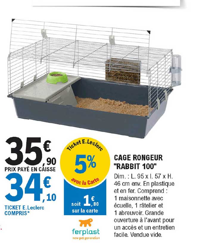 cage rongeur "rabbit 100"