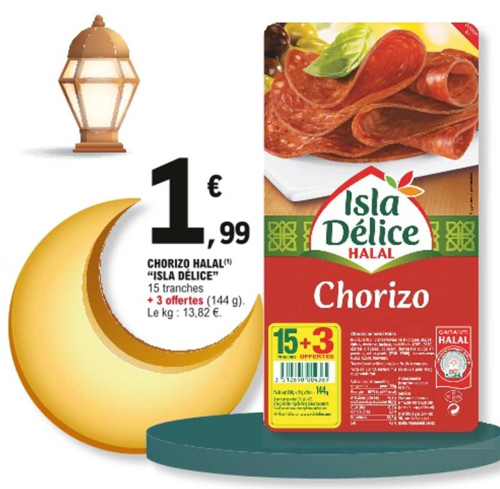 Chorizo Halal Isla Délice
