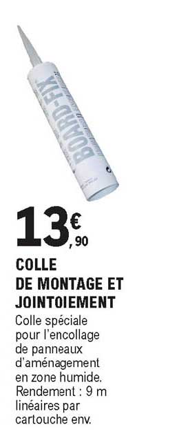 Colle De Montage Et Jointoiement