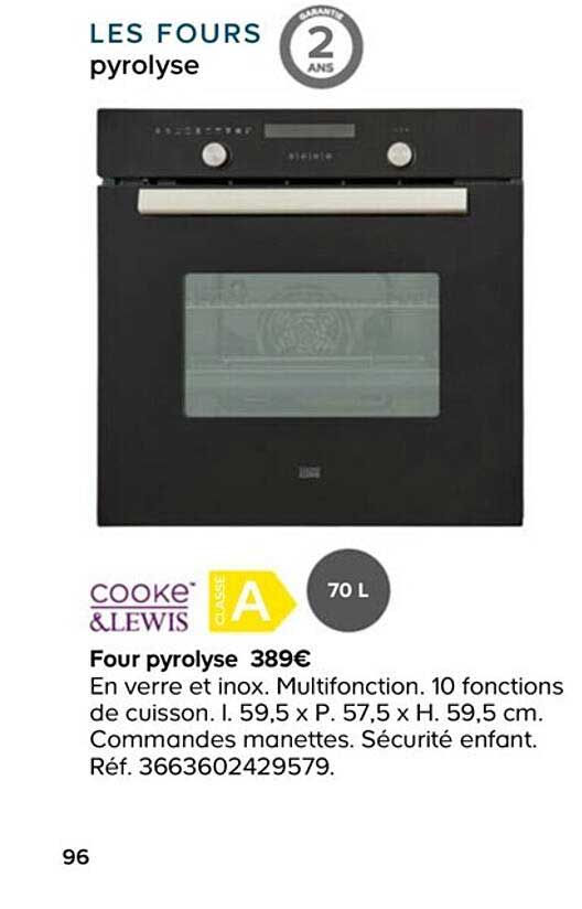 Cooke&lewis Four Pyrolyse