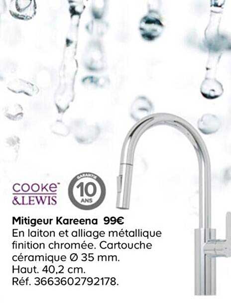 Cooke&lewis Mitigeur Kareena