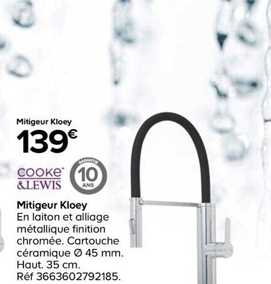 cooke&lewis mitigeur kloey