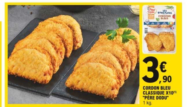 cordon bleu classique x10 père dodu