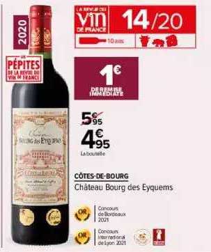 côtes-de-bourg château bourg des eyquems