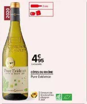 côtes-du-rhône pure evidence