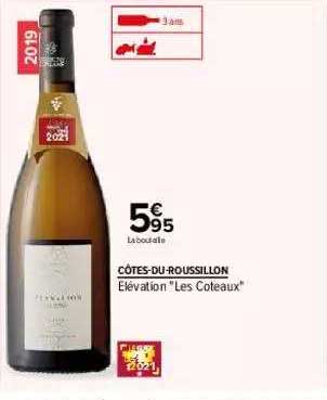 côtes-du-roussillon elévation "les coteaux"