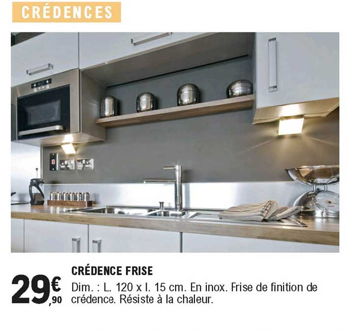crédence frise