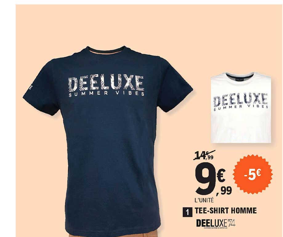 deeluxe tee-shirt homme