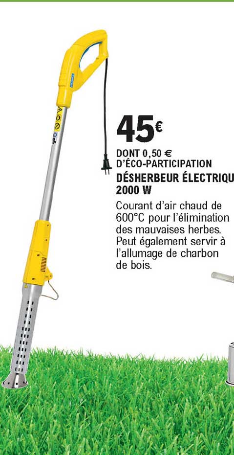 désherbeur électrique 2000 w