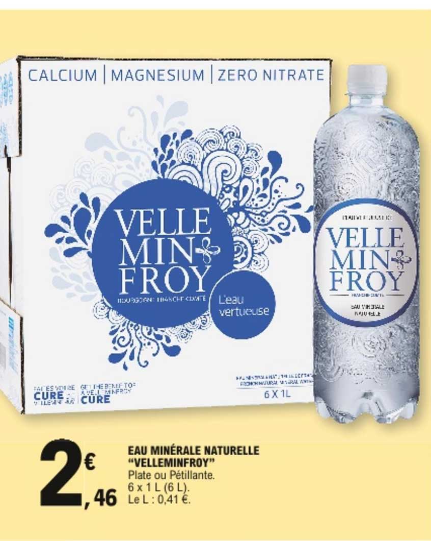 eau minérale naturelle velleminfroy