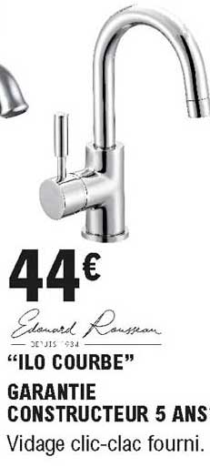edouard rousseau ilo courbe