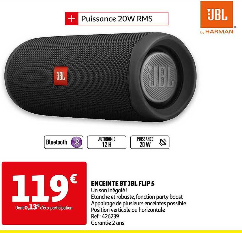 enceinte bt jbl flip 5