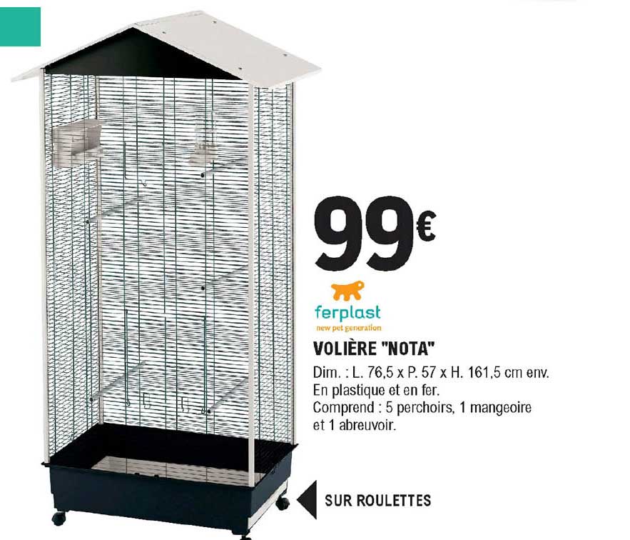 ferplast volière "nota"