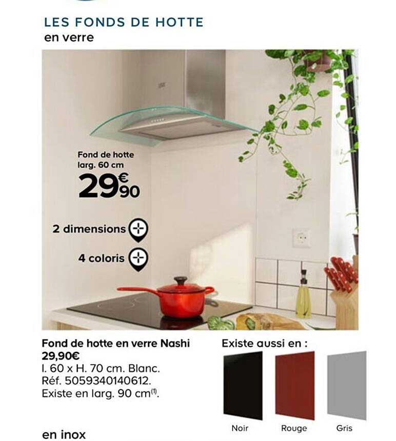 Fond De Hotte En Verre Nashi